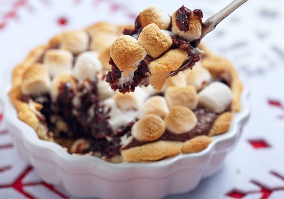 kosher for Pesach S'mores Pie